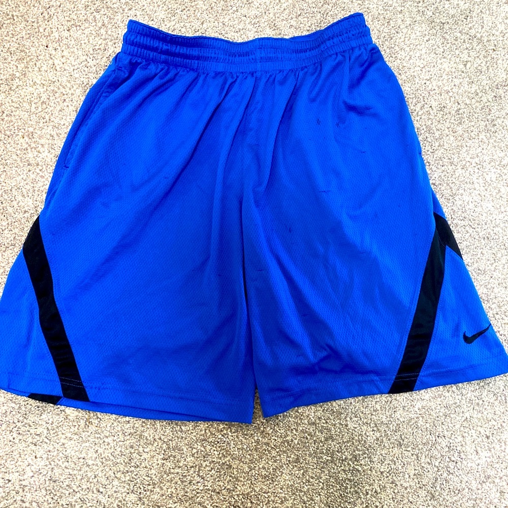Blue Nike Basketball Shorts XL
